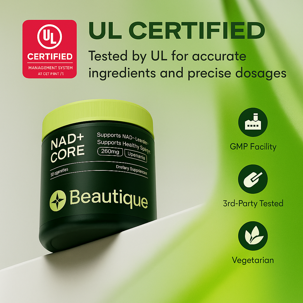 BEAUTIQUE™ - NAD+ Anti-Aging Supplement