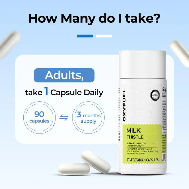 Beautiqe™ Milk Thistle Liver Detox & Colon Cleanse