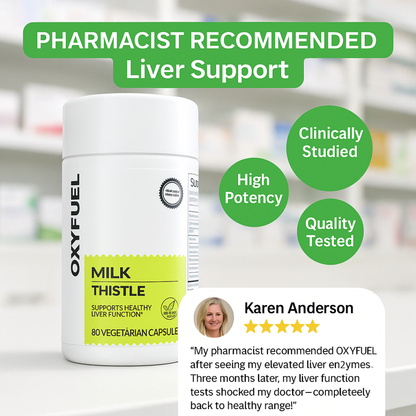 Beautiqe™ Milk Thistle Liver Detox & Colon Cleanse