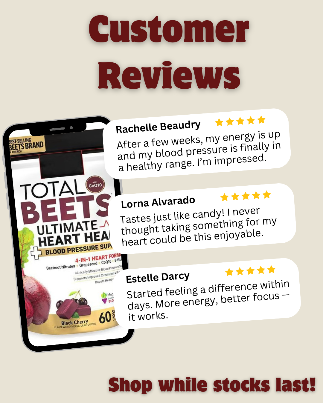 Total Beets™ – Clean Energy + Heart Support (Limited Time Deal)