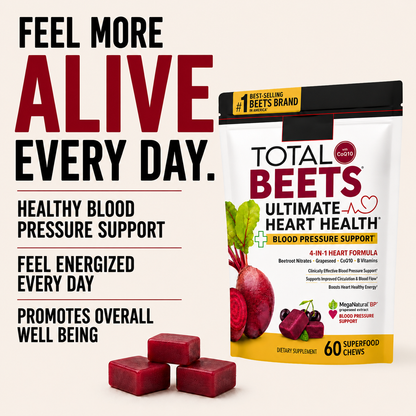 TOTAL BEETS™ – Blood Pressure Support + Strengthening Heart Health