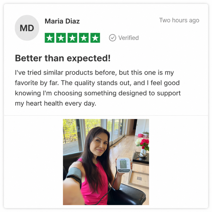Customer review screenshot